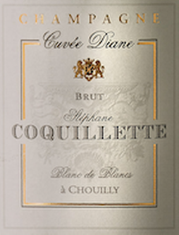 AOP Champagne Grand cru blanc de blancs Stéphane Coquillette Cuvée Diane
