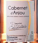 AOP Cabernet Anjou Domaine de la Couchetière Cuvée 2021-2022