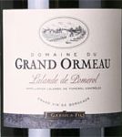 AOP Lalande de Pomerol Domaine du Grand Ormeau Cuvée 2019