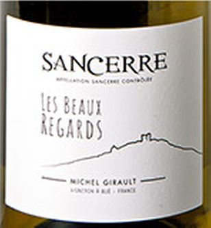 AOP Sancerre Domaine Michel Girault Cuvée Les Beaux Regards 2023