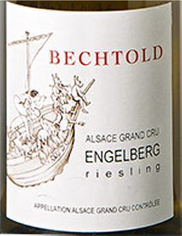 AOP Alsace grand cru Riesling Domaine Bechtold grand cru Engelberg 2022