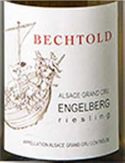 AOP Alsace grand cru Riesling Domaine Bechtold grand cru Engelberg 2022