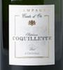 AOP Champagne Champagne Stéphane Coquillette Cuvée Brut Carte Or 