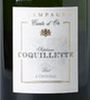 AOP Champagne Premier cru brut Stéphane Coquillette                Cuvée Carte Or