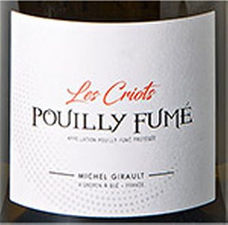 AOP Pouilly Fumé Domaine Michel Girault Lieu-dit Les Criots 2022