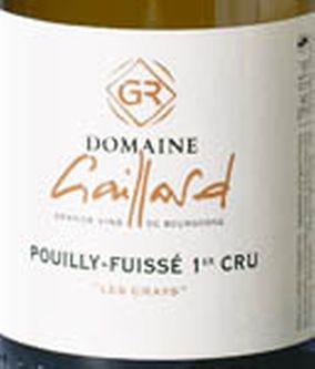 AOP Pouilly-Fuissé Domaine Gaillard 1er cru Les Crays 2023