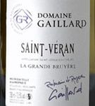 AOP Saint-Véran Domaine Gaillard Lieu-dit La Grande Bruyère 2023