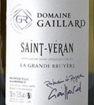 AOP Saint-Véran Domaine Gaillard Lieu-dit La Grande Bruyère 2022