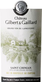 Saint Chinian Blanc Vieilles Vignes Château Gilbert & Gaillard 2020
